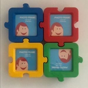 Puzzle Piece Photo Frame - 4 pieces